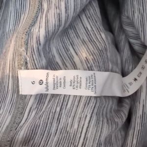 Lululemon Gray Leggings Size 6